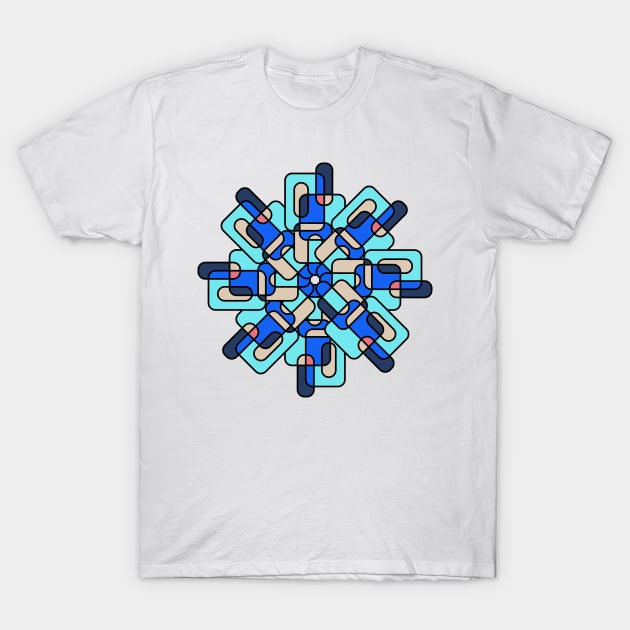 Retro Radial T-Shirt by n23tees